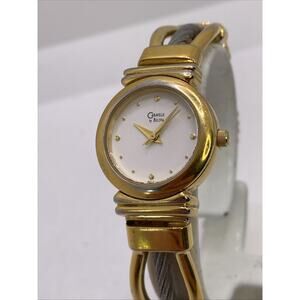 Caravelle By Bulova Womens Vintage Cuff Bangle Style Watch New Battery